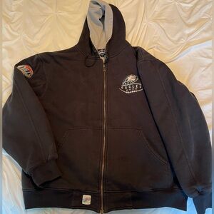 Eagles NFL zipper Jacket size L